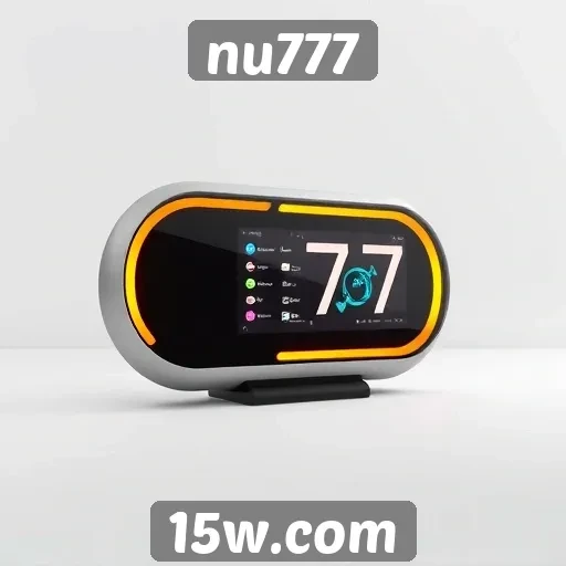 o design inovador do site nu777